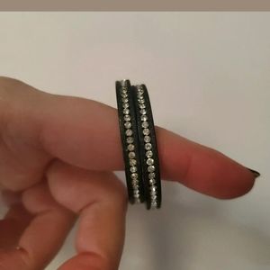 Crystal Earrings with Musical Jewelry Box